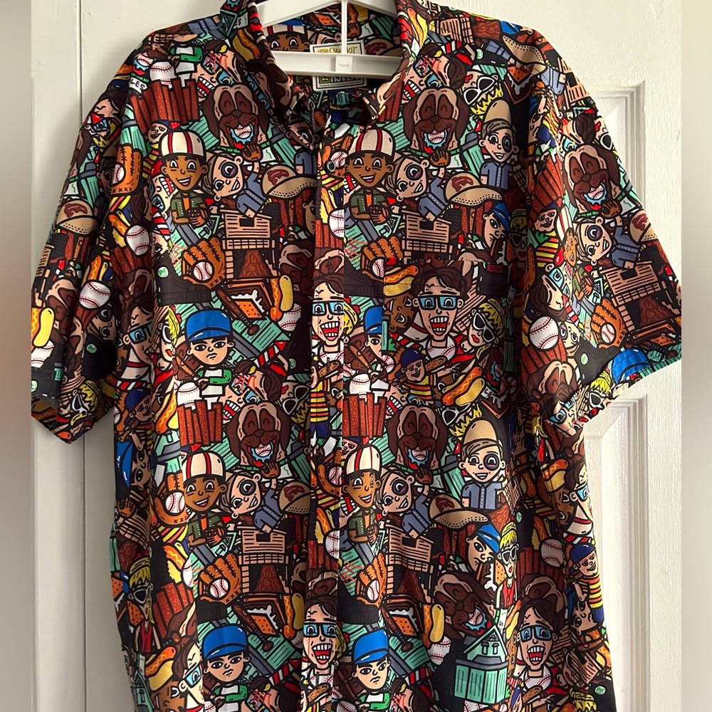 RSVLTS - Kunuflex short sleeve button up - The Sandlot collaboration